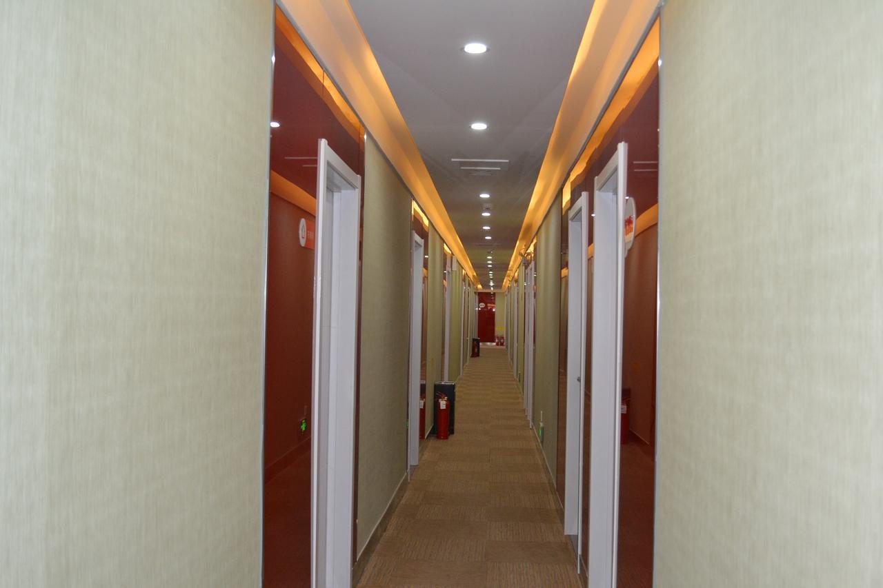 Thank Inn Chain Hotel Zibo Road Dongying Extérieur photo